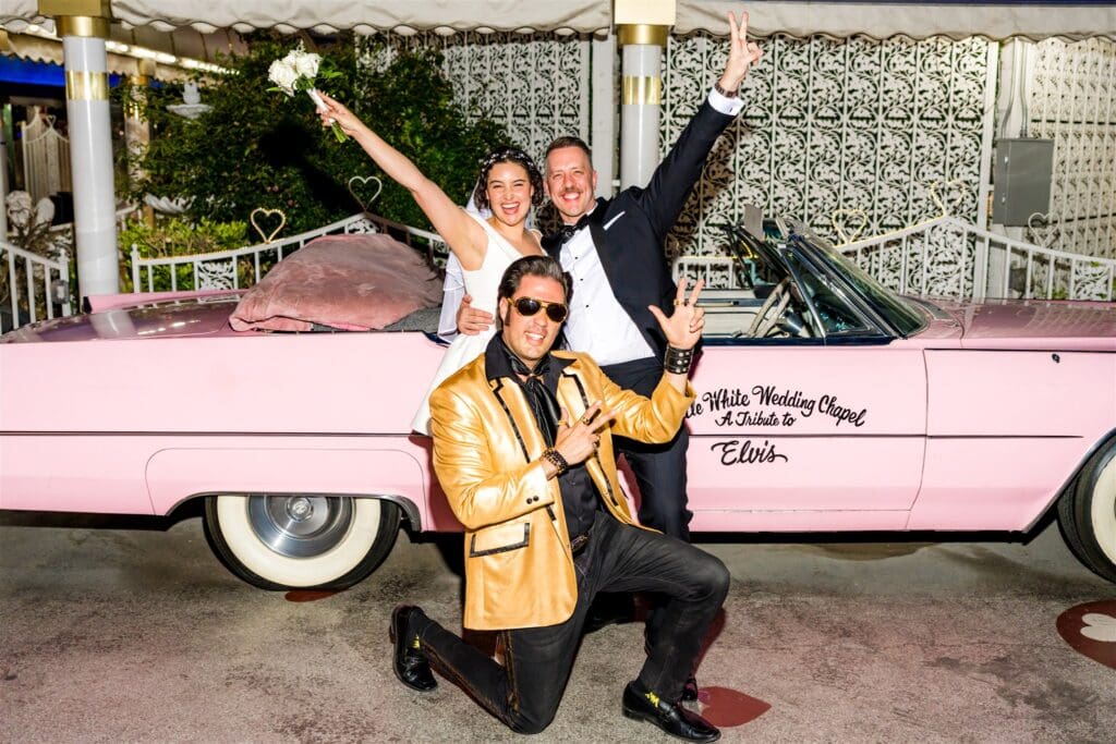 From Elvis to Pizza: This Iconic Downtown Fremont Elopement Went Full Send