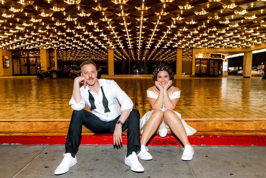 From Elvis to Pizza: This Iconic Downtown Fremont Elopement Went Full Send