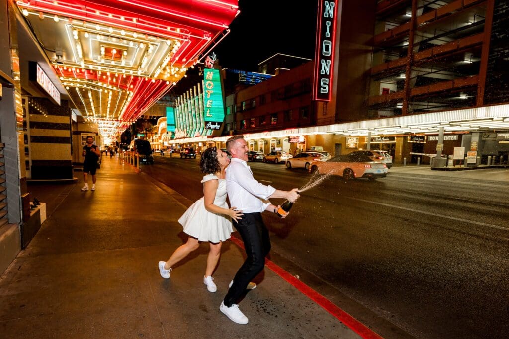 From Elvis to Pizza: This Iconic Downtown Fremont Elopement Went Full Send