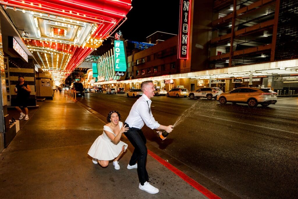 From Elvis to Pizza: This Iconic Downtown Fremont Elopement Went Full Send