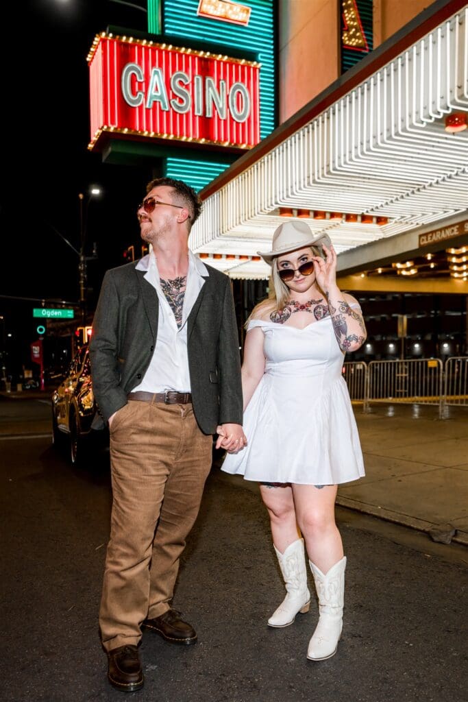Cheesy in All the Right Ways: Leah & Jack’s Wild Bridal Session at Evel Pie