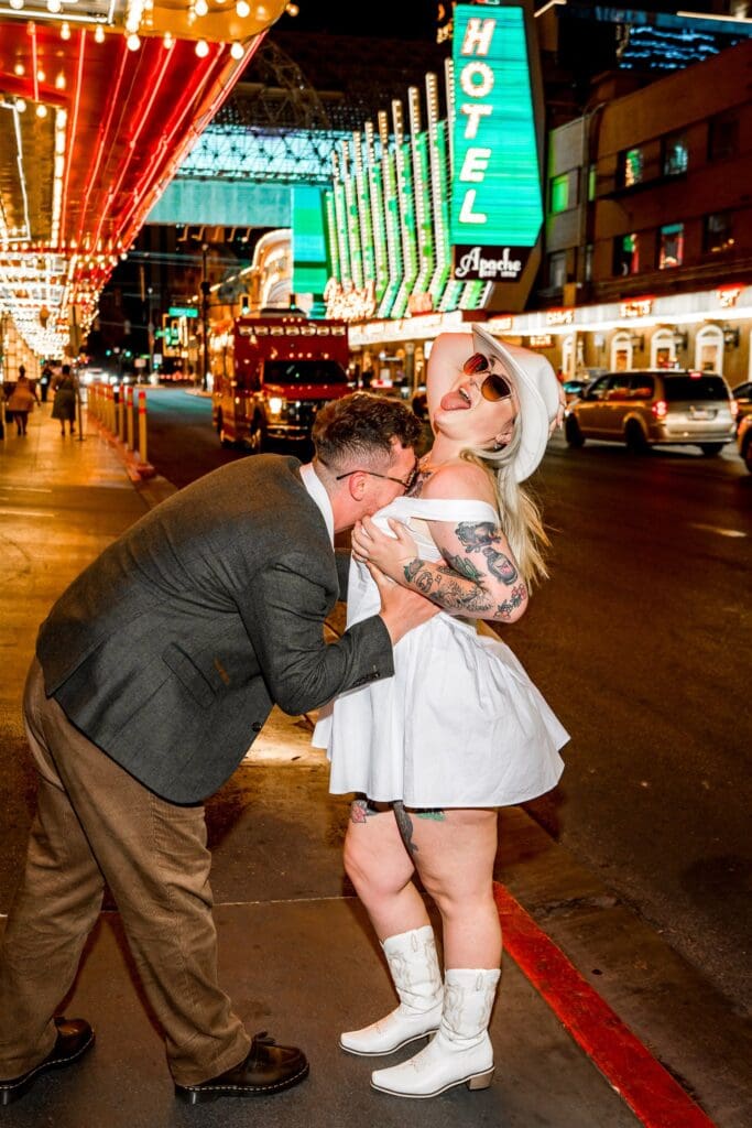 Cheesy in All the Right Ways: Leah & Jack’s Wild Bridal Session at Evel Pie