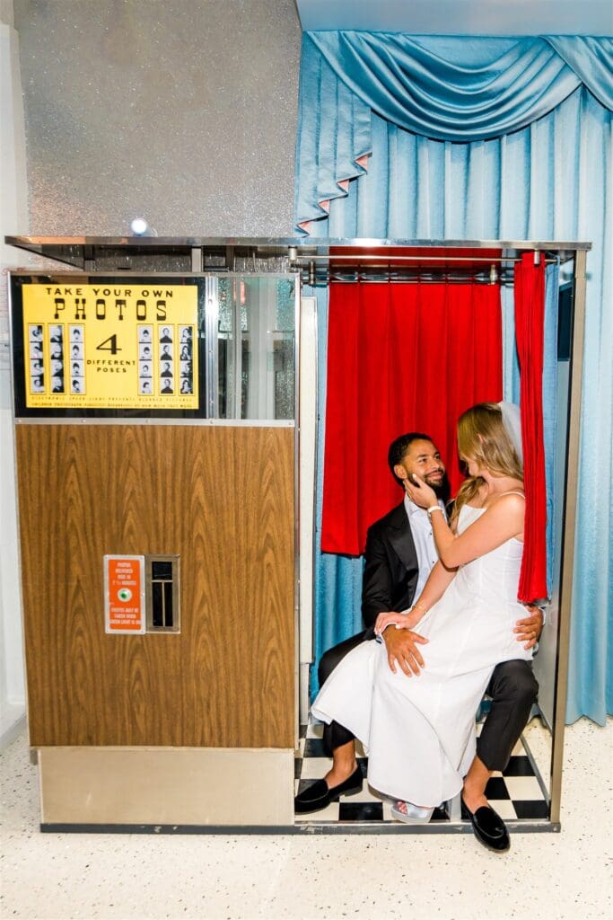 Iconic Sure Thing Chapel Elopement That Lit Up Downtown Vegas: Ashton & Dominic Went Full Fremont