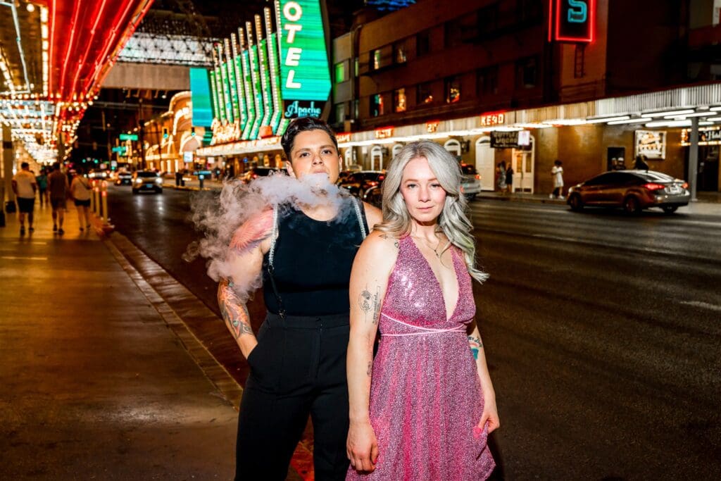 Do Weird Sh*t, Get Good Results: A Playful Downtown Fremont Couples Session