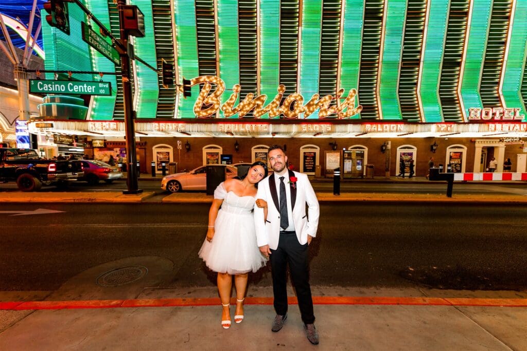 Happy couple at their dream elopement