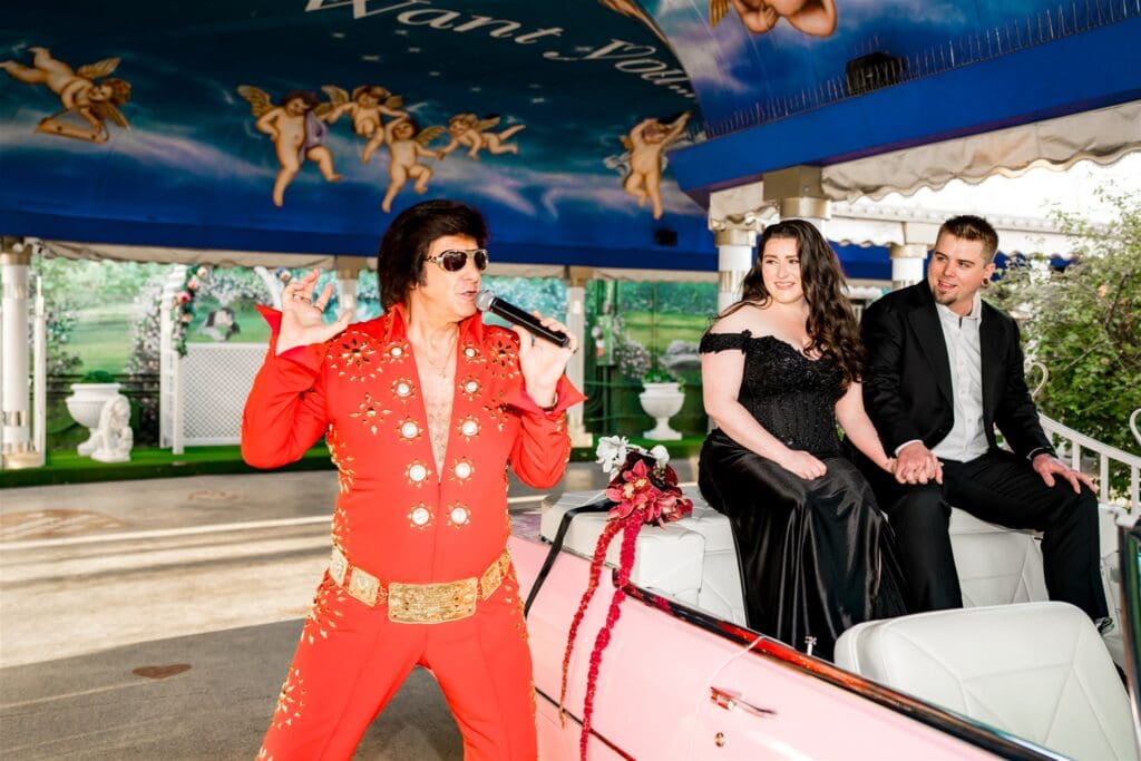 A Damn Good Time: Edgy Las Vegas Elopement at Little White & Fremont