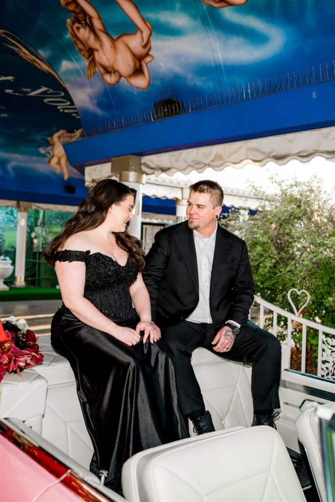 A Damn Good Time: Edgy Las Vegas Elopement at Little White & Fremont