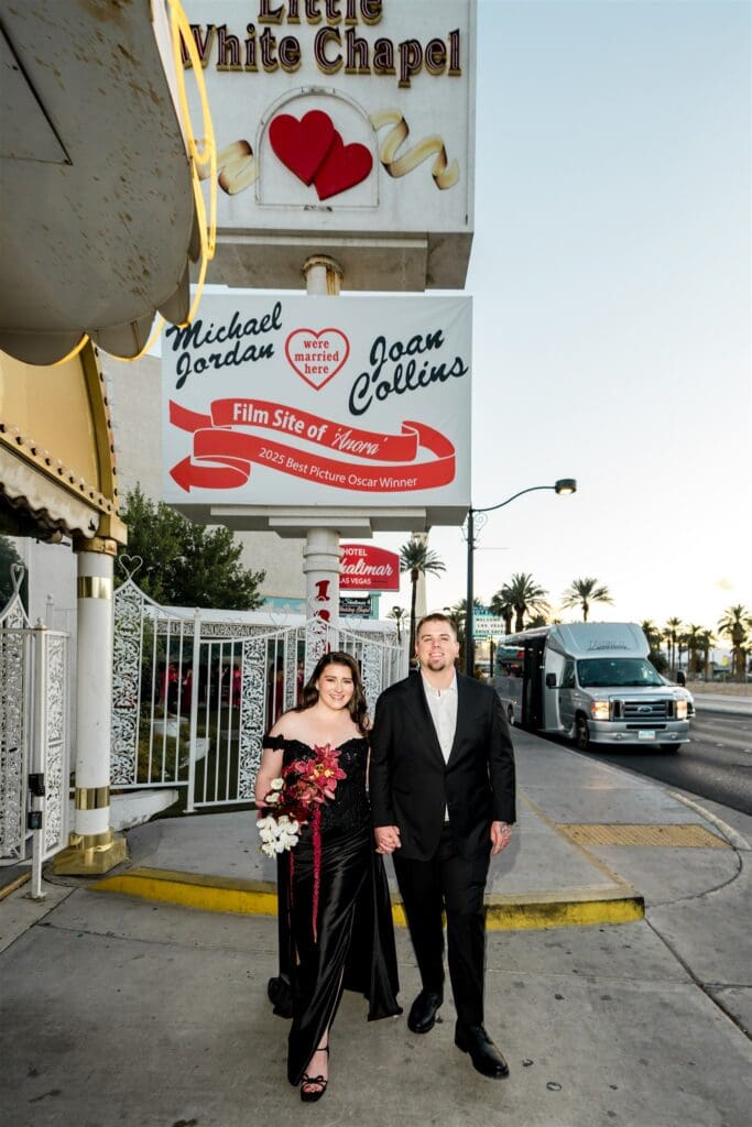 A Damn Good Time: Edgy Las Vegas Elopement at Little White & Fremont