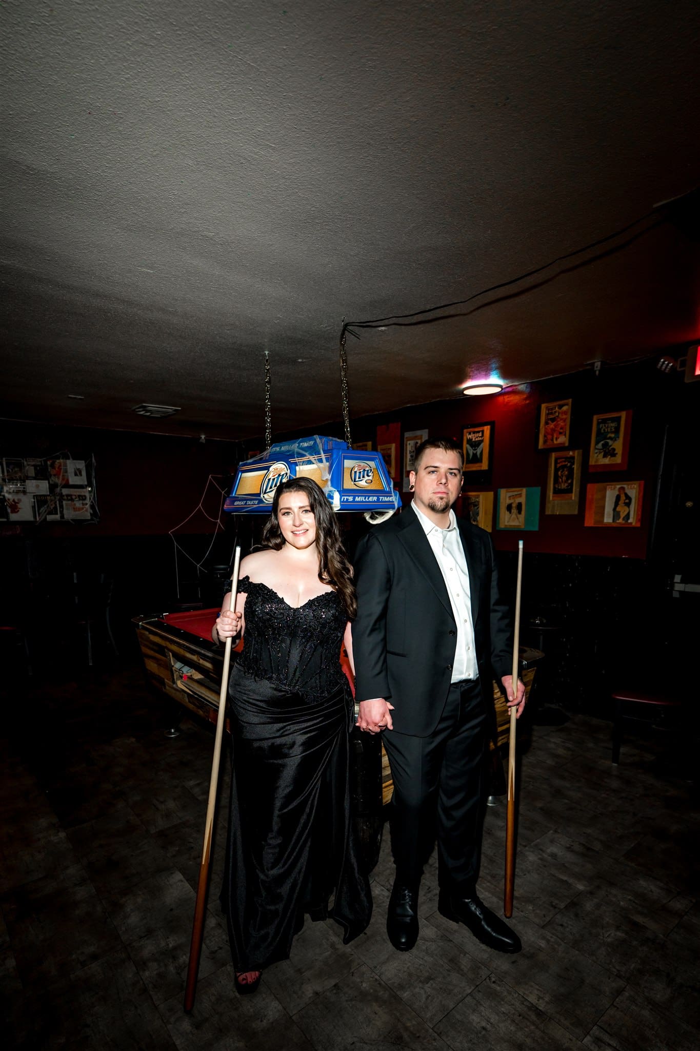 A Damn Good Time: Edgy Las Vegas Elopement at Little White & Fremont