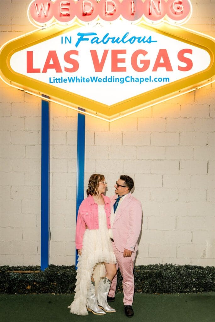 cute picture of the bride and groom before their ceremony
