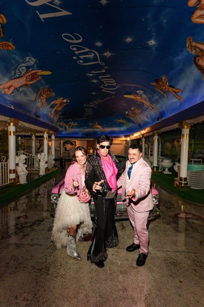 Pink, Punk & Totally Unhinged: Rusmina + Emil’s Untamed Las Vegas Elopement