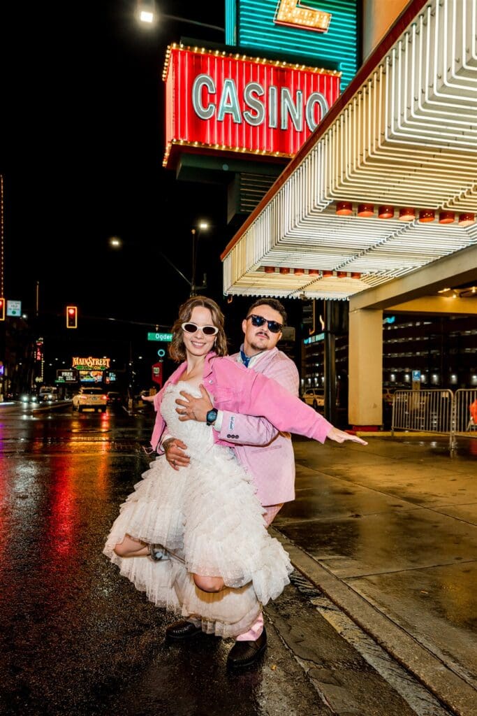 Pink, Punk & Totally Unhinged: Rusmina + Emil’s Untamed Las Vegas Elopement