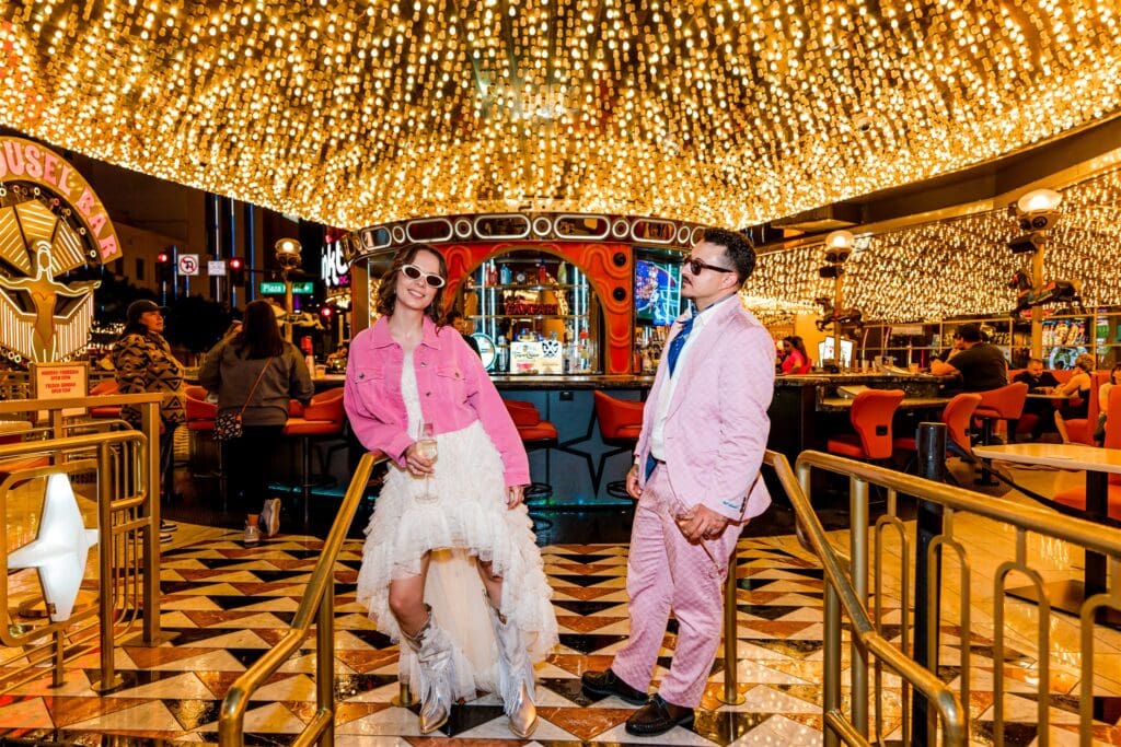 Pink, Punk & Totally Unhinged: Rusmina + Emil’s Untamed Las Vegas Elopement