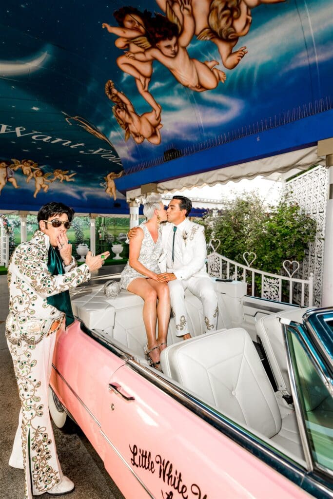 Caesars Palace to Fremont Street: The Most Stylish Las Vegas Elopement You’ve Ever Seen