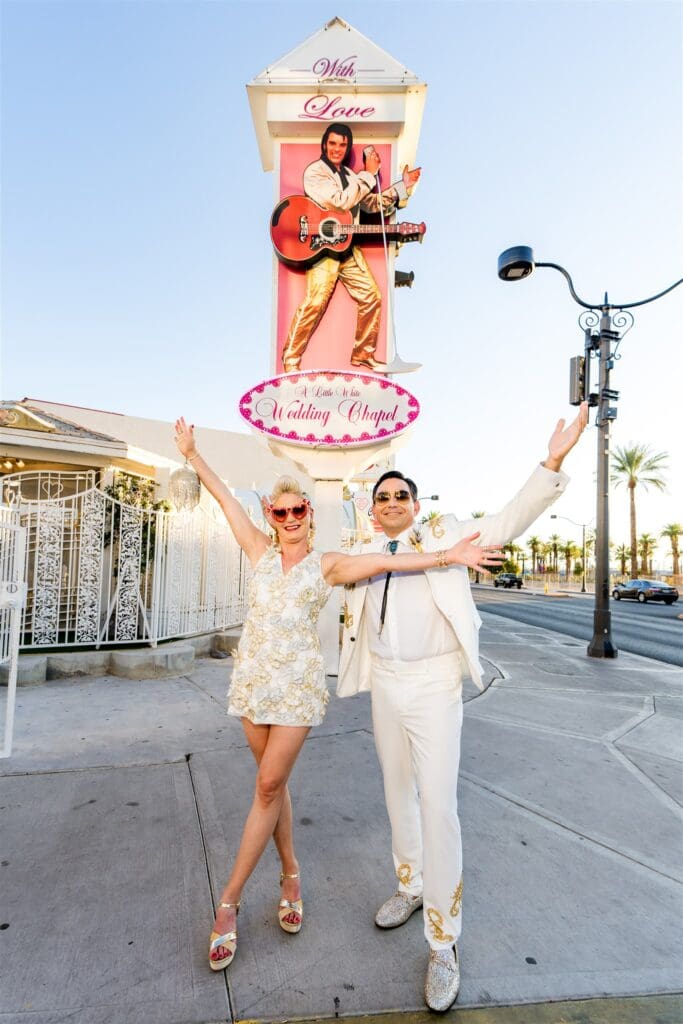 fun and iconic bridal session