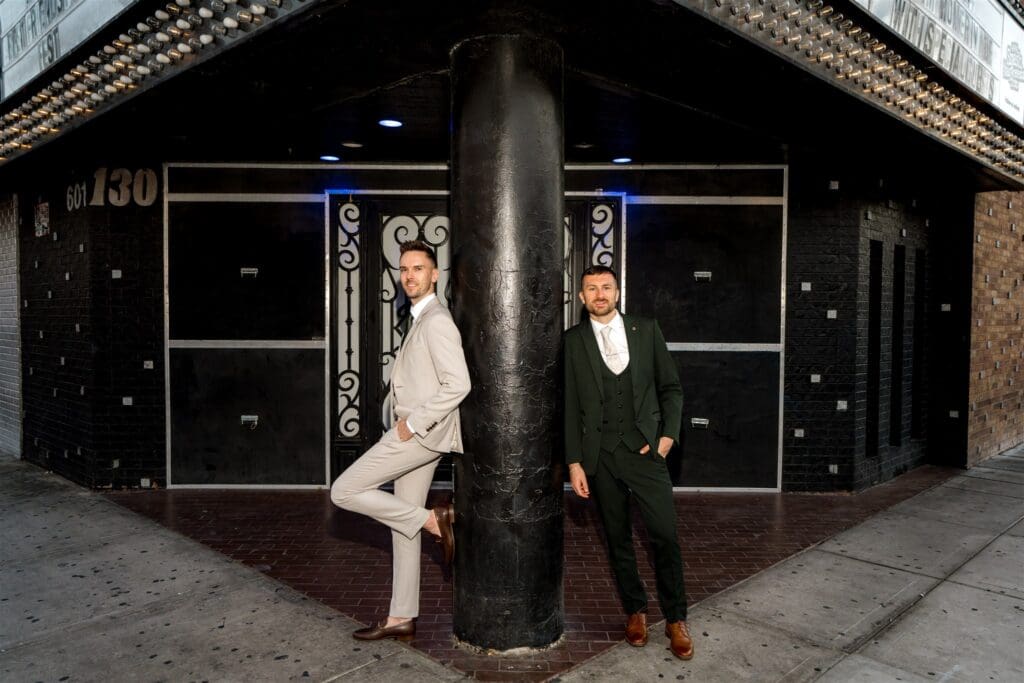 Suiting Up & Shutting Down the Strip: An Unapologetic Las Vegas Elopement at El Cortez