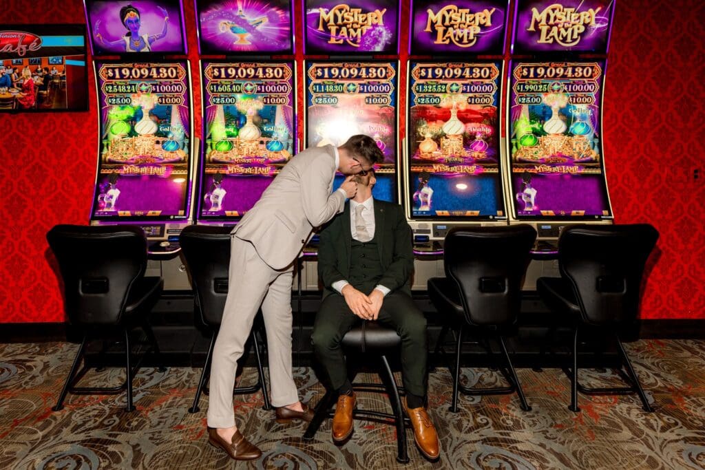 Suiting Up & Shutting Down the Strip: An Unapologetic Las Vegas Elopement at El Cortez