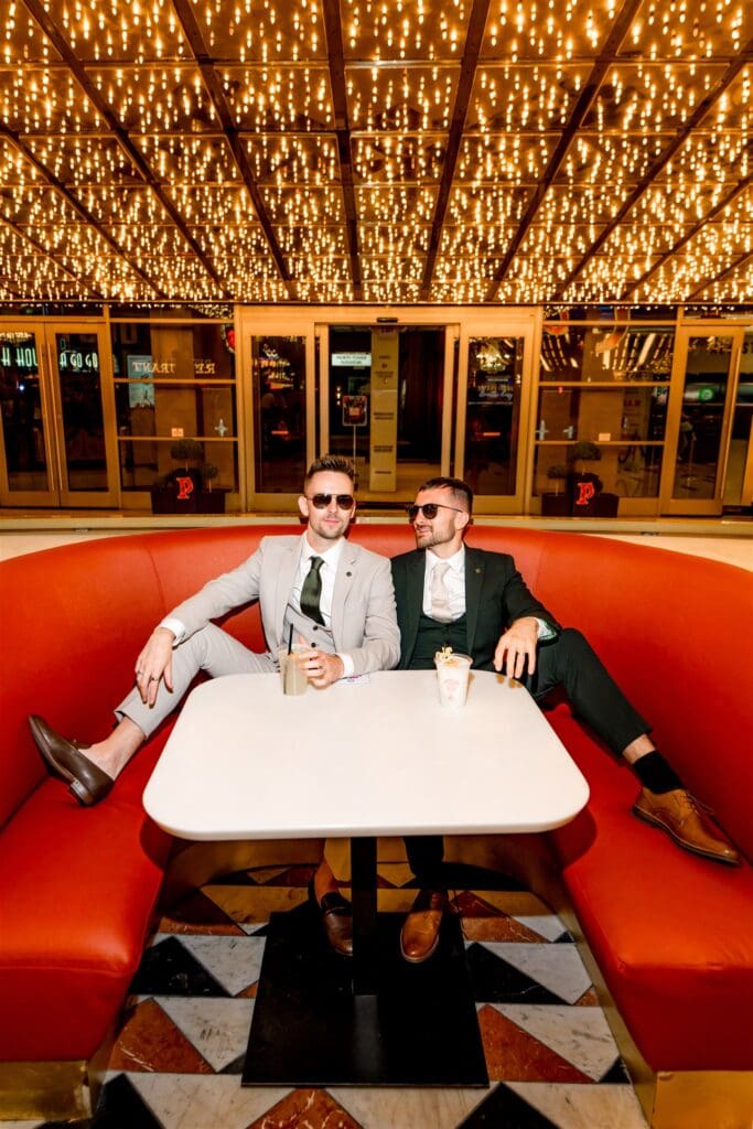 fun couple portraits in las vegas