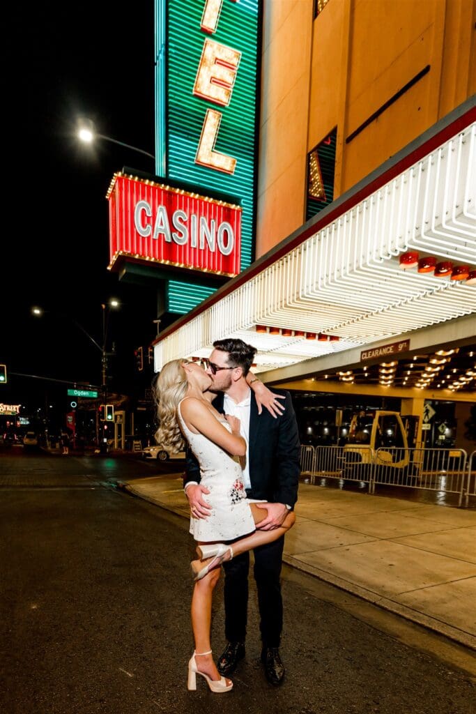 cute picture of the newlyweds at their dream session