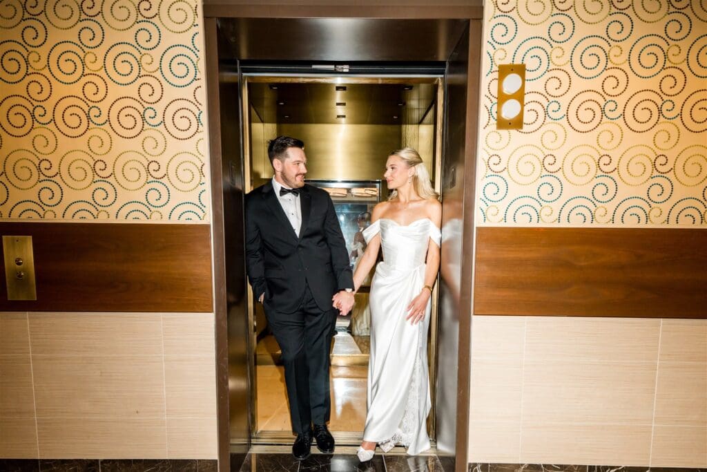 fun bridal portraits in NYC