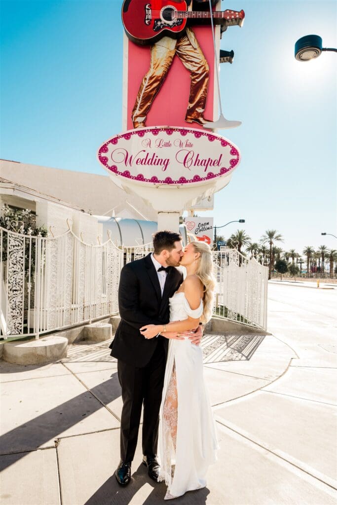 Champagne Showers & Drive-Thru Magic: The Las Vegas Elopement You Wish You Had