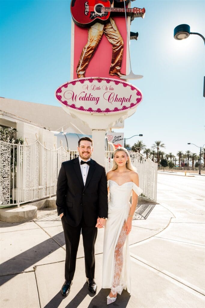 couple posing for the camera during their session