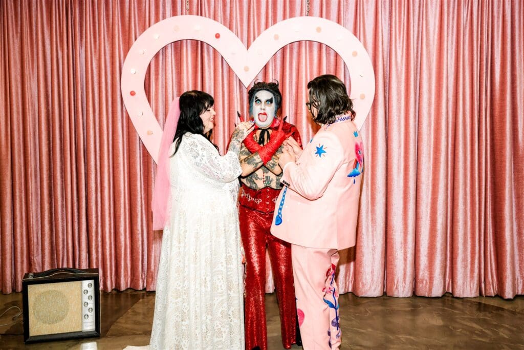 This Electric Las Vegas Elopement With Jade & John Redefined Chaos in Style