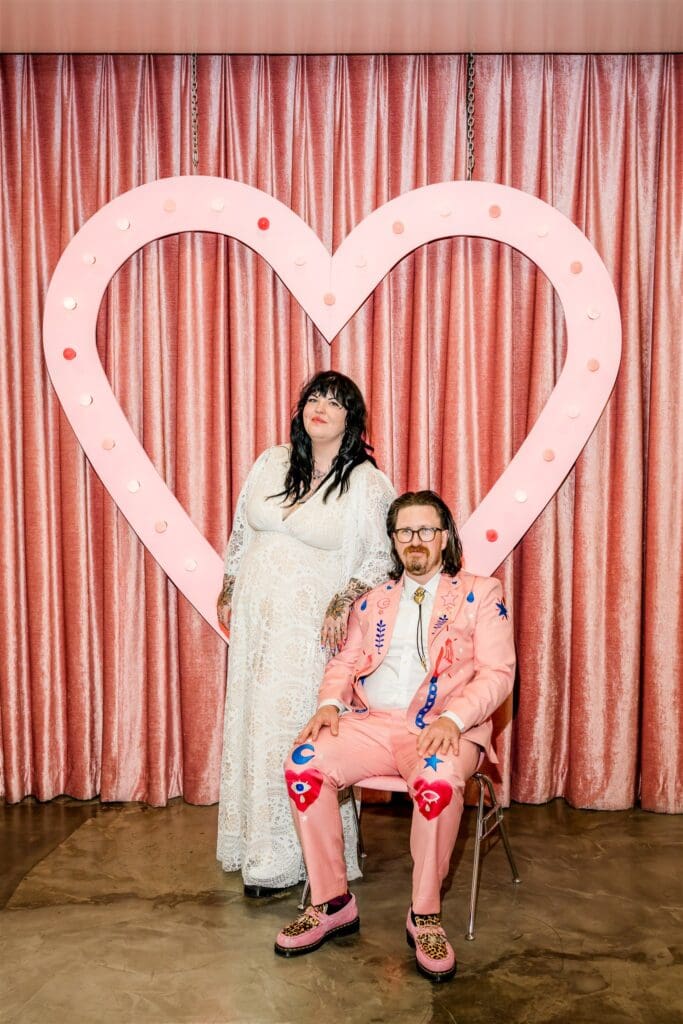 This Electric Las Vegas Elopement With Jade & John Redefined Chaos in Style