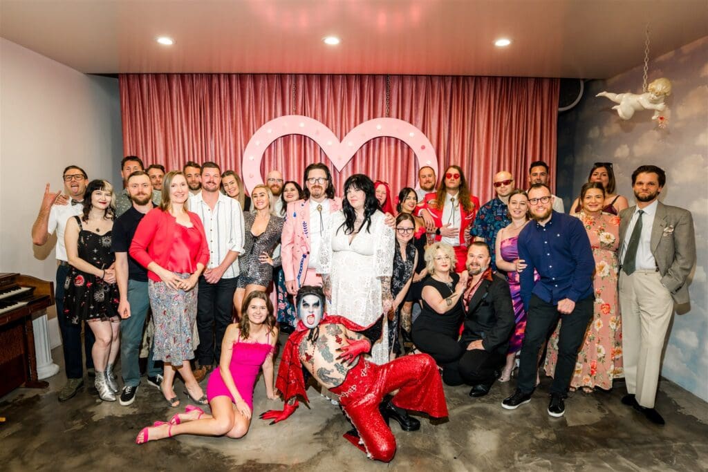 This Electric Las Vegas Elopement With Jade & John Redefined Chaos in Style