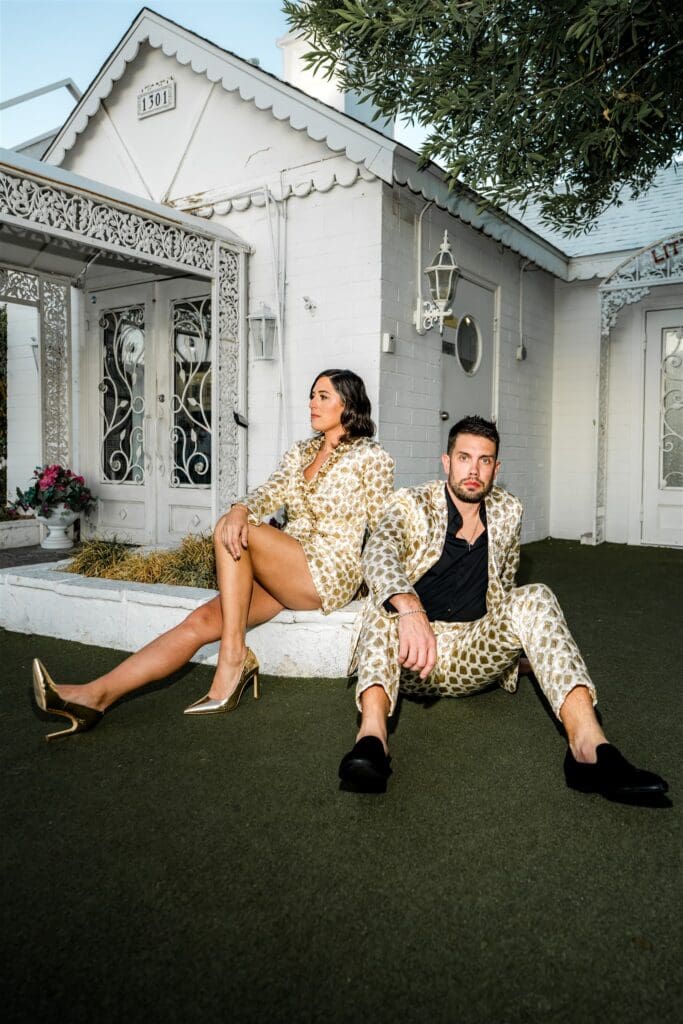 iconic bridal photos in las vegas