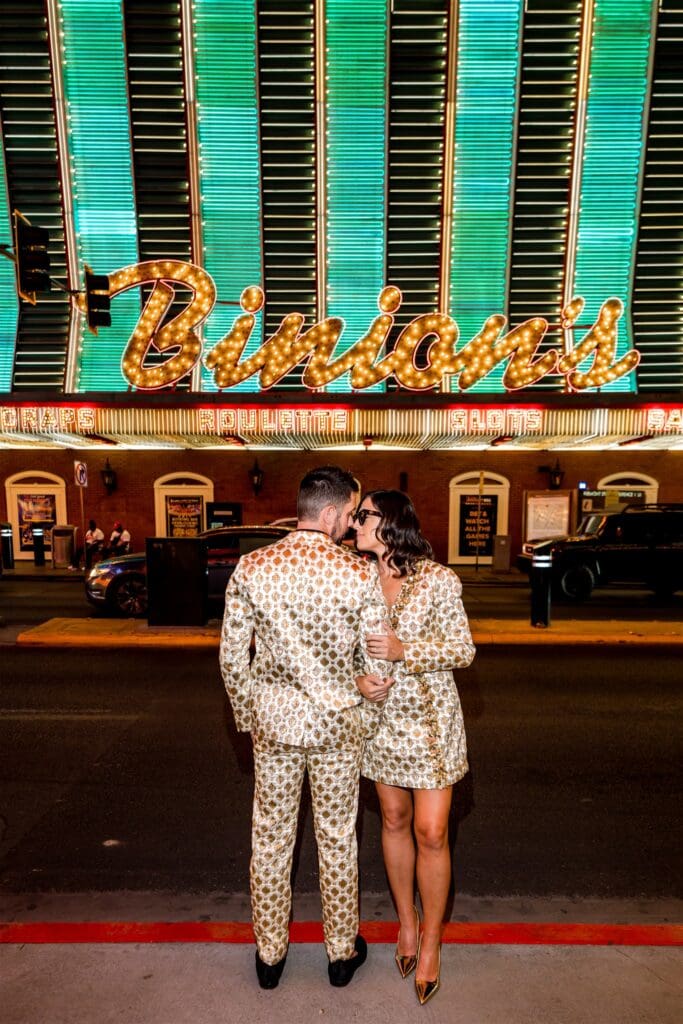 couple kissing during their bridal session