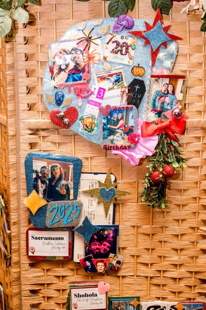 cute picture of the wedding reception decor