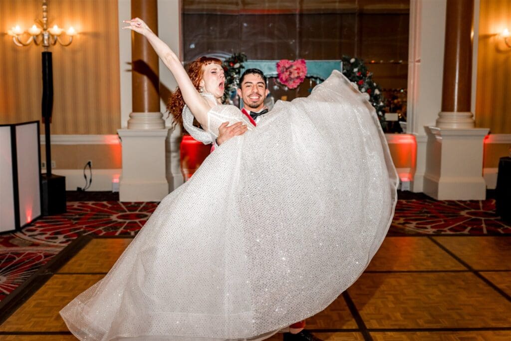 Hot Pink, Sparkle, and Zero Regrets: Dana & Bram’s Bold Caesars Palace Wedding
