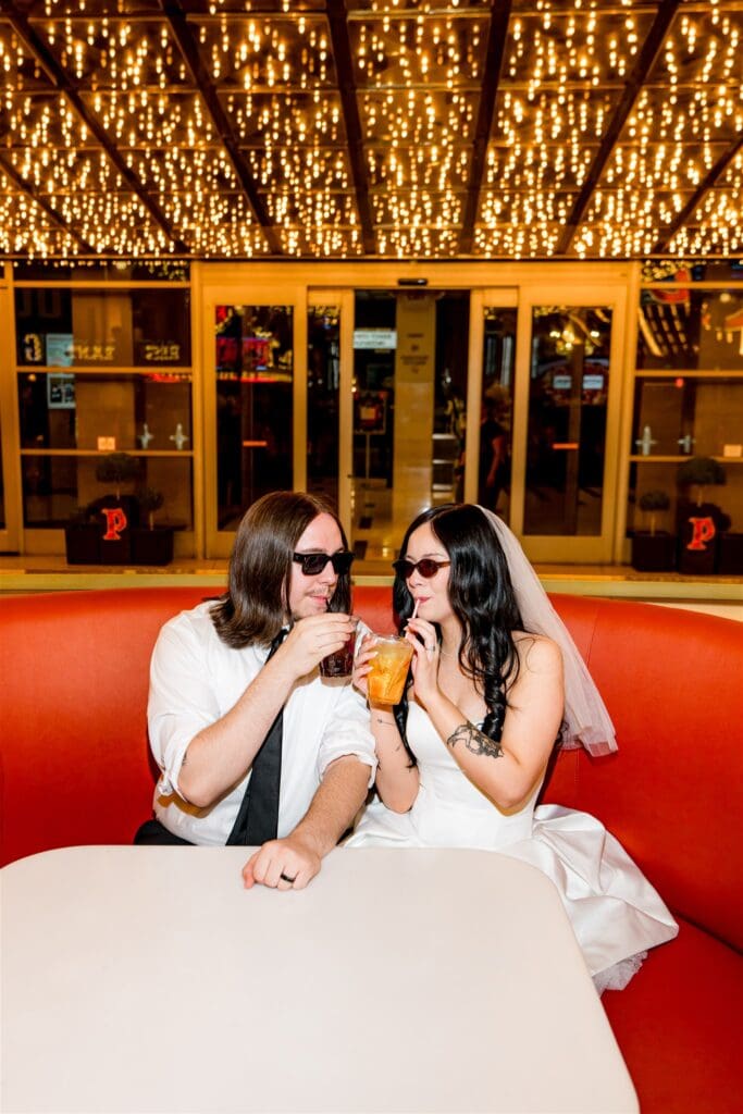 fun vegas elopement