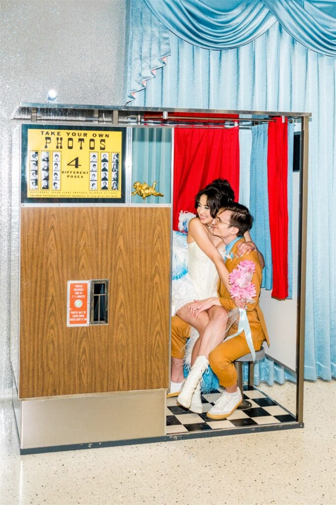 couple at their dream bridal portraits