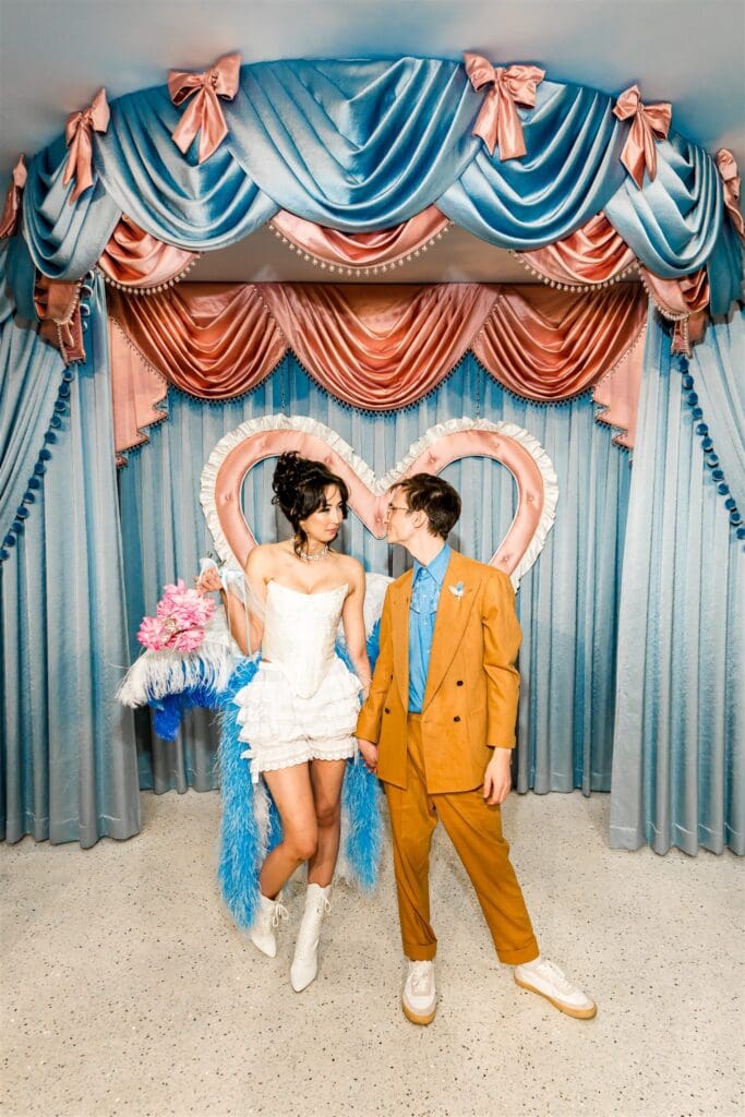 Everything Goes in Vegas: Maya & Wyatt’s Eclectic Downtown Fremont Elopement