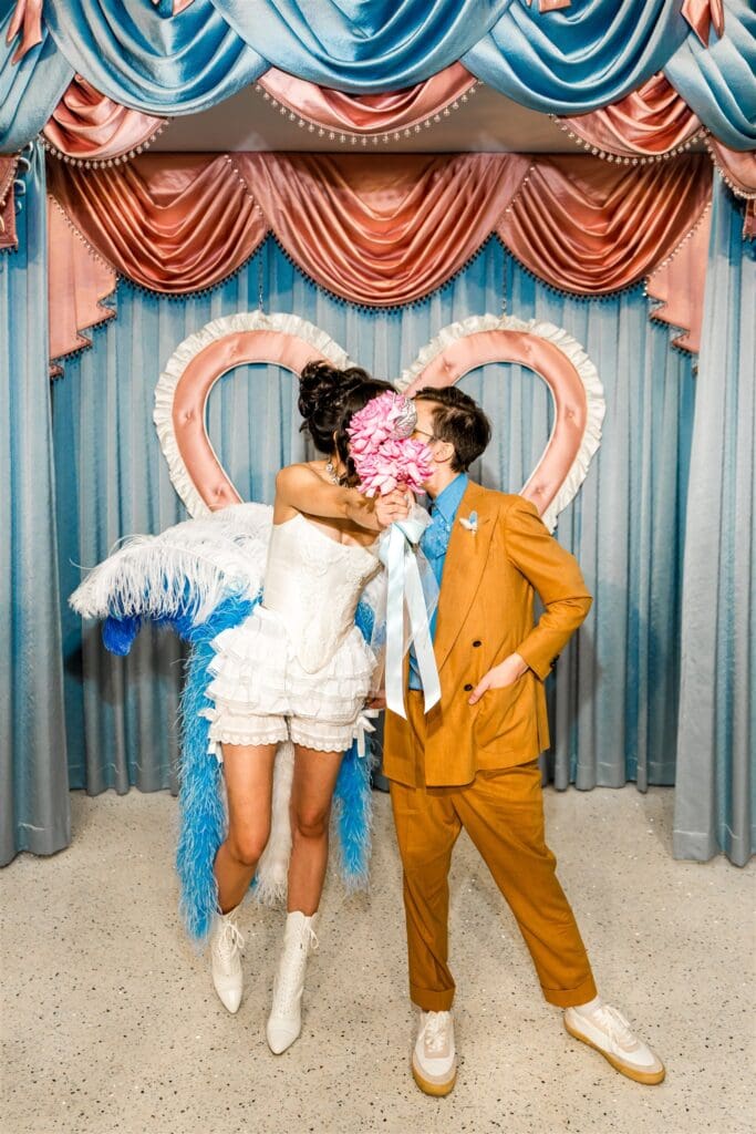 fun bridal portraits in las vegas