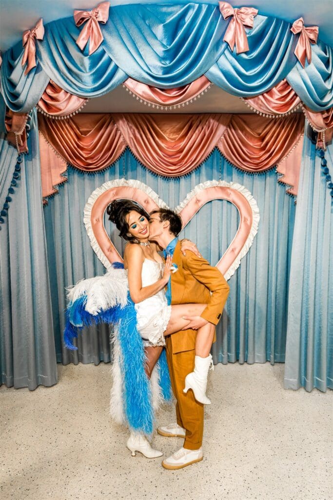 Everything Goes in Vegas: Maya & Wyatt’s Eclectic Downtown Fremont Elopement