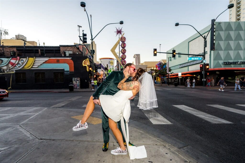You Don’t Have to Be Traditional: A Hellvis Vegas Elopement That Threw the Rules Out