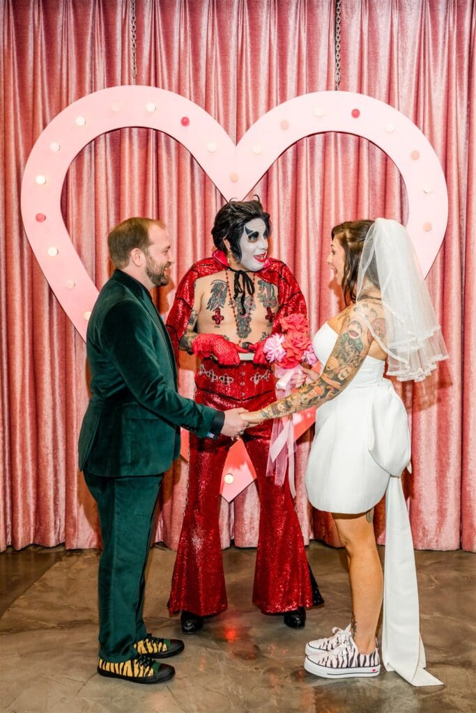 You Don’t Have to Be Traditional: A Hellvis Vegas Elopement That Threw the Rules Out