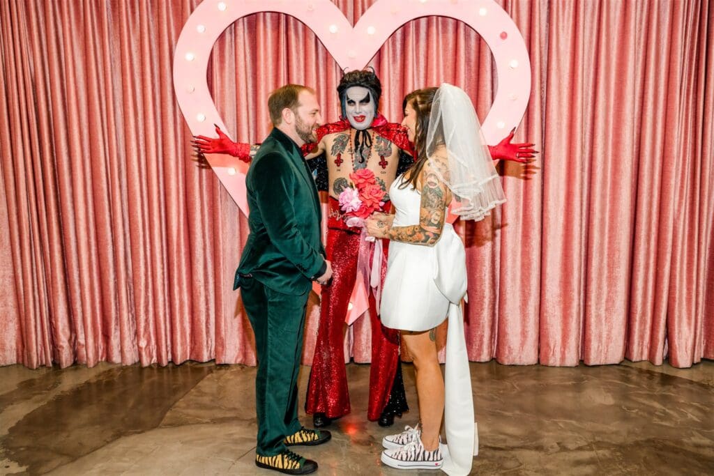 You Don’t Have to Be Traditional: A Hellvis Vegas Elopement That Threw the Rules Out
