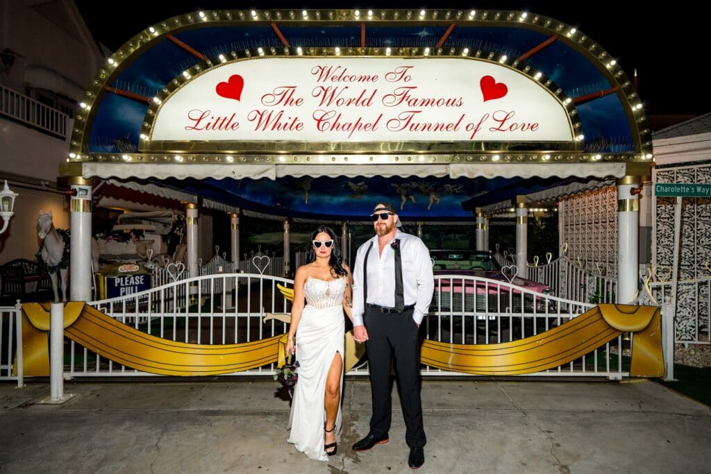 Unapologetically Unhinged: A High-Energy Las Vegas Elopement on Fremont Street