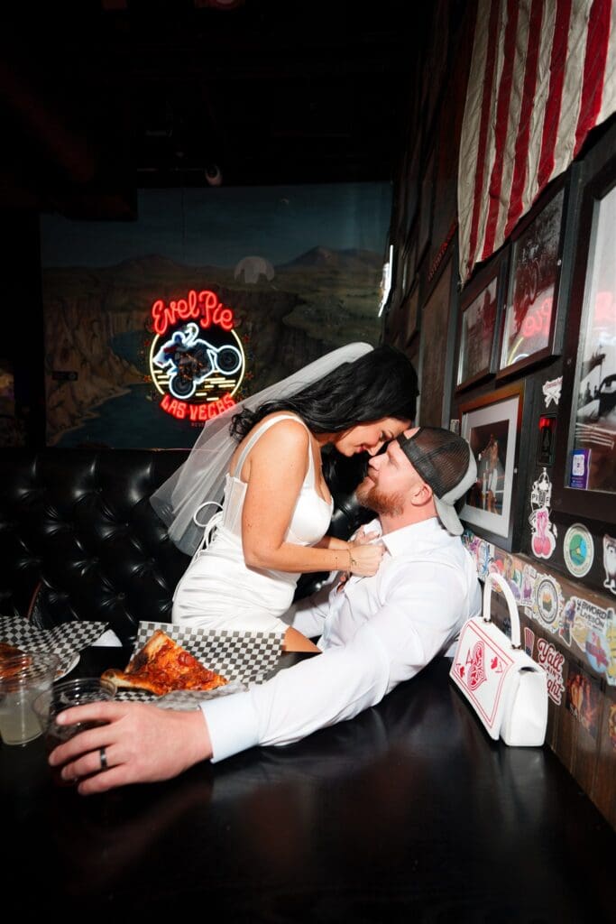 Unapologetically Unhinged: A High-Energy Las Vegas Elopement on Fremont Street