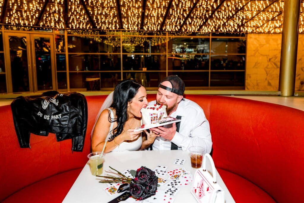 Unapologetically Unhinged: A High-Energy Las Vegas Elopement on Fremont Street