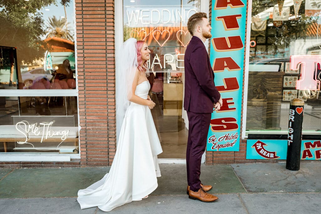 Beer Bongs, Tattoo Guns & Wedding Vows: A Fremont Street Las Vegas Elopement