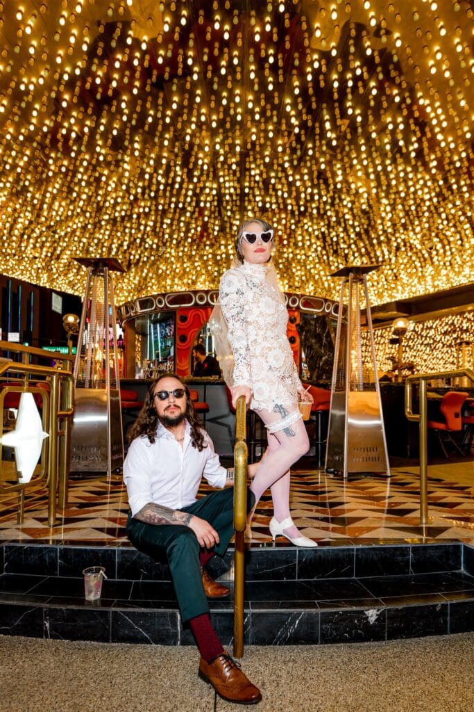 Champagne, Taco Bell, and Absolute Chaos: An Epic Las Vegas Elopement at Little White Chapel