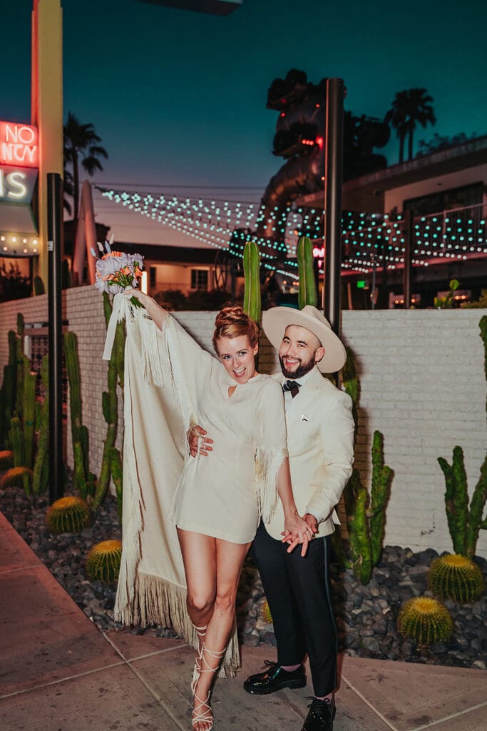 couple at their dream elopement