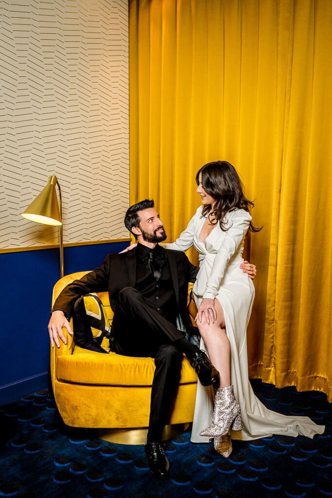 If You’re Not Having Fun, What Are You Doing? A Bold Downtown Las Vegas Elopement