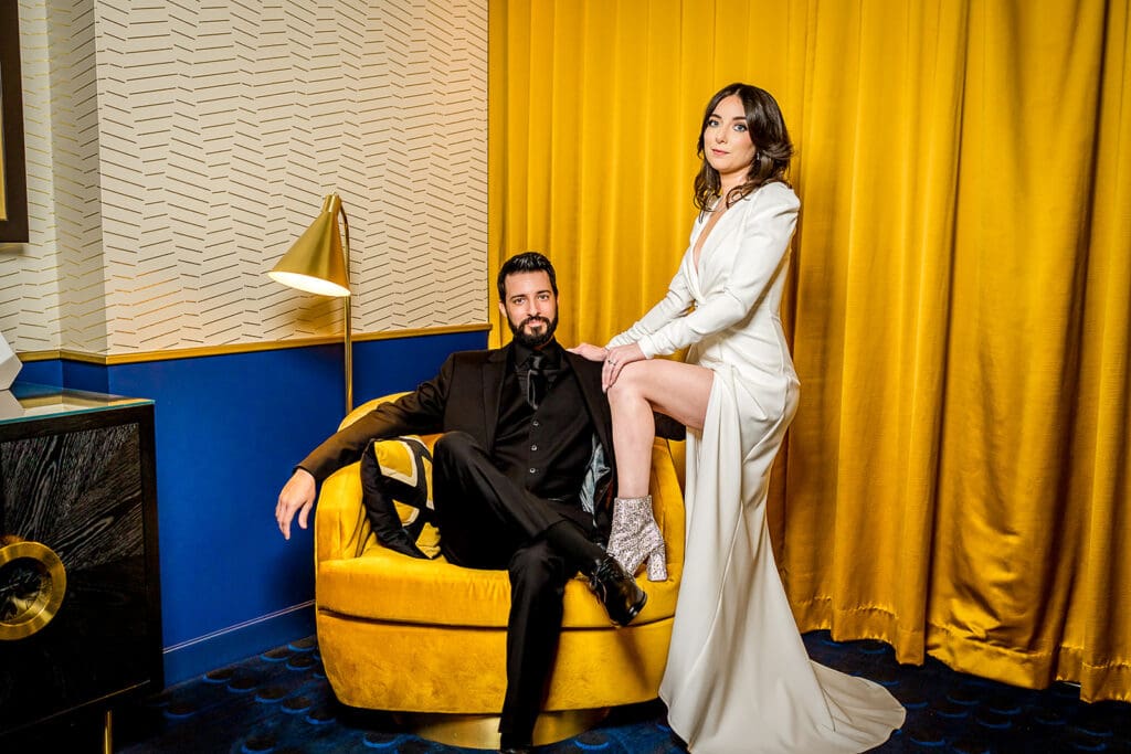 If You’re Not Having Fun, What Are You Doing? A Bold Downtown Las Vegas Elopement