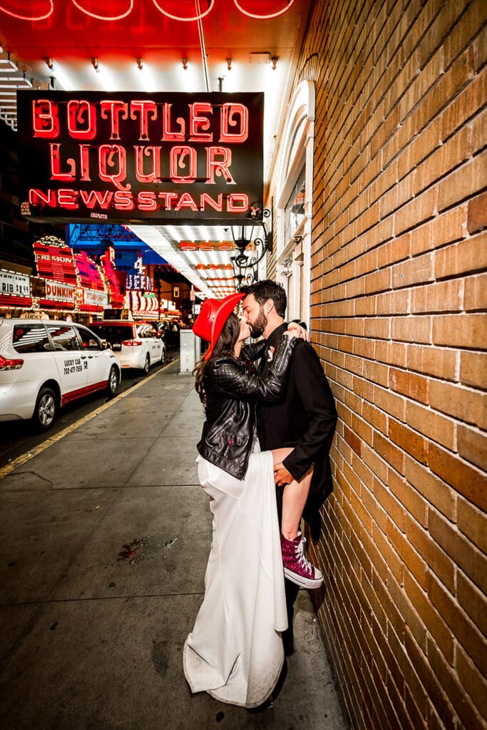 playful bridal portraits in downtown fremont